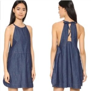 Free People Denim Baby Jane dress